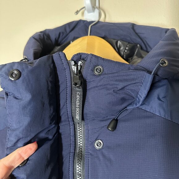 Canada Goose Allison Packable Down Coat Atlantic Navy Womens Size XL Mid Length - Picture 5 of 13